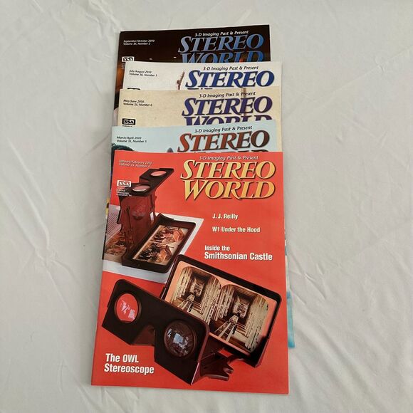 Vintage Stereo World Magazines - 2010 Partial Year - 5 Magazines - Picture 1 of 4